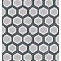 Mission Cement Tile Tresa Hexagonal